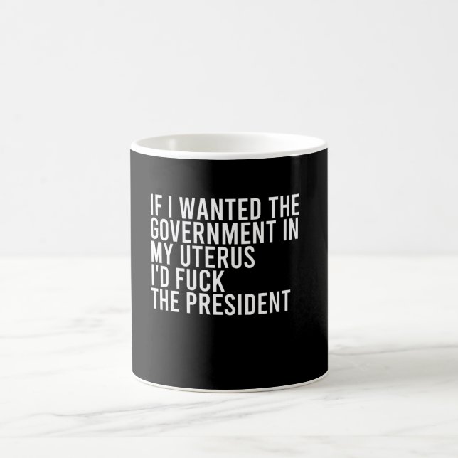 Mug Pro Choice féministe - Droits à l'avortement (Centre)