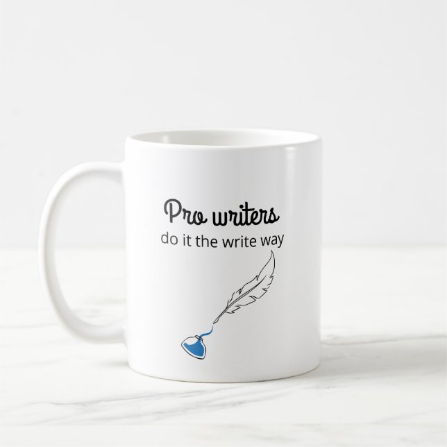 Mug Pro Writers Do it the Write Way (Gauche)