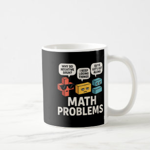 Mug Problèmes Mathématiques Symboles Drôle Enseignant 