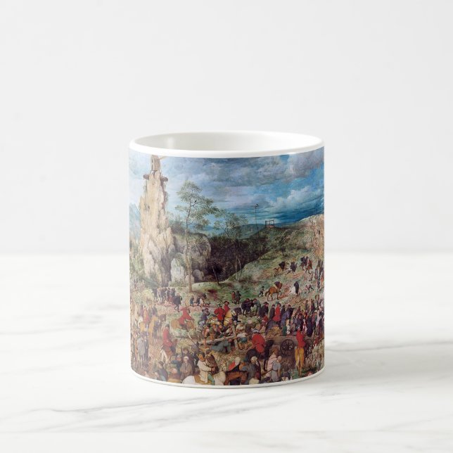 Mug Procession au Calvaire, Pieter Bruegel (Centre)