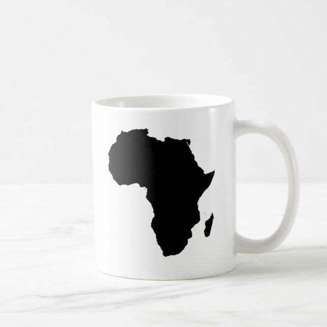 Mug Produit personnalisable de carte d'ensemble de (Droite)