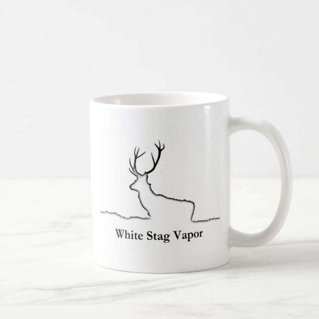 Mug Produits blancs de vapeur de mâle (Droite)
