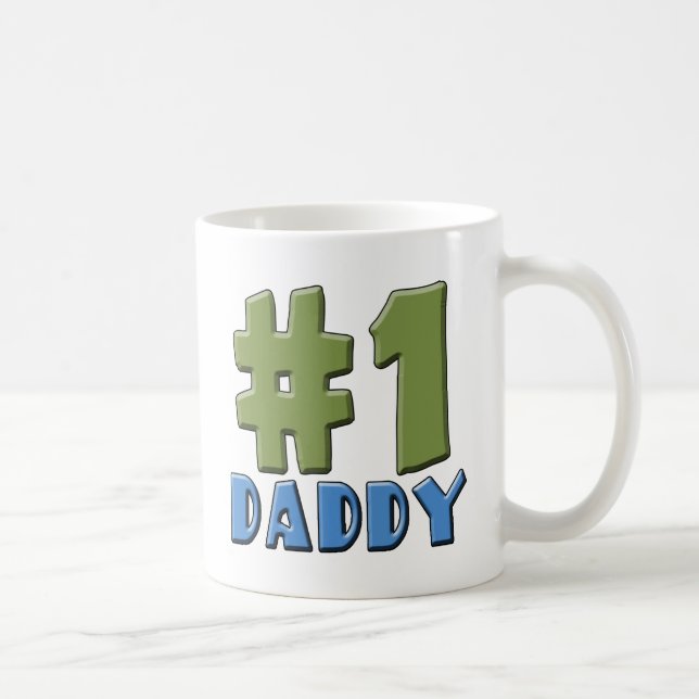 Mug Produits de papa du numéro un (Droite)
