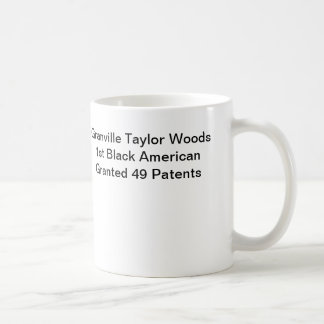 Mug Produits en bois de Granville T avec le texte et