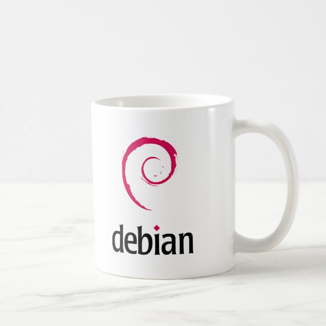 Mug Produits et conceptions de Debian Linux ! (Droite)