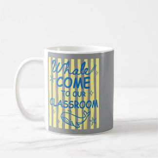 Mug Prof amusant retour à l'école Bienvenue en classe