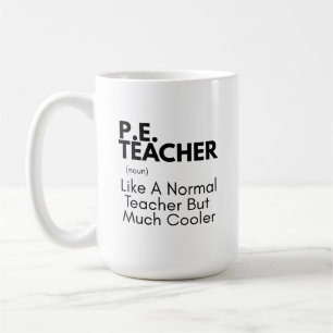 Mug Prof de gym drôle défini 