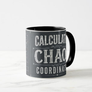 Mug Prof de maths Coordinateur de Chaos Calculé Café