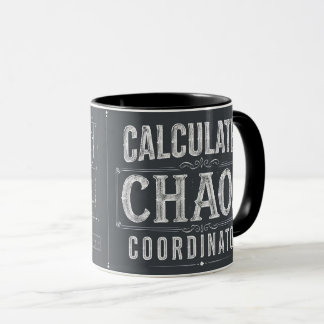 Mug Prof de maths Coordinateur de Chaos Calculé Café