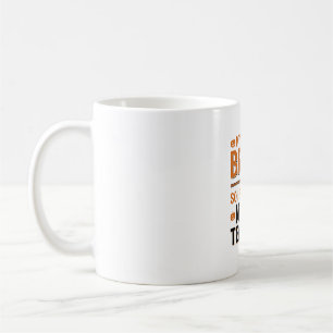 Mug Prof de maths drôle Halloween Balai cassé Design_1