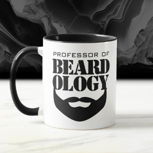 Mug Professeur amusant de Beardologie