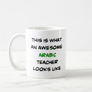 Mug professeur d'arabe, génial