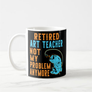 Mug Professeur d'art à la retraite Pêcheur Amoureux à 
