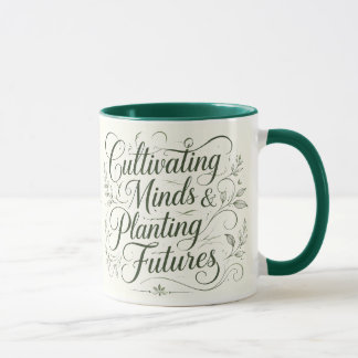 Mug Professeur de biologie – Cultiver les esprits, pla
