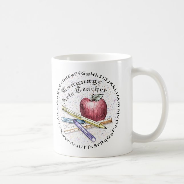 Mug Professeur de langue (Droite)