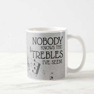Mug Professeur de musique Funny Treble Joke Nom Modè