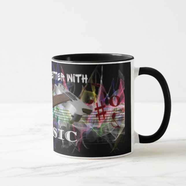 Mug Professeur de musique professionnelle vintage (Droite)