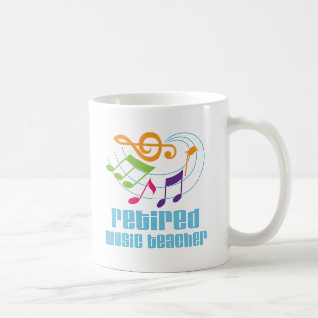 Mug Professeur de musique retraité (Droite)