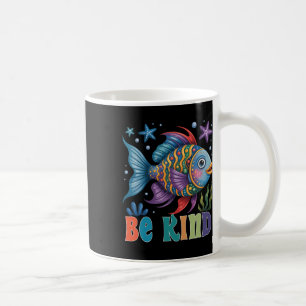 Mug Professeur de poisson à l'échelle arc-en-ciel gent