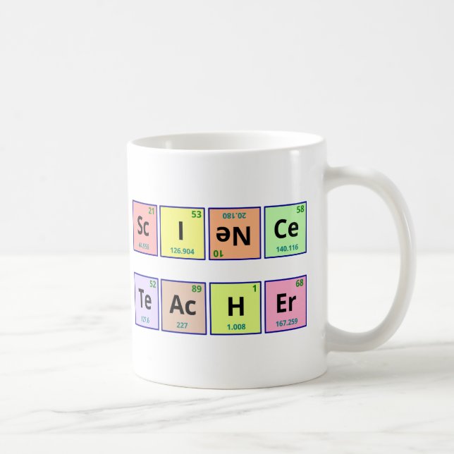 Mug Professeur de Sciences (Droite)