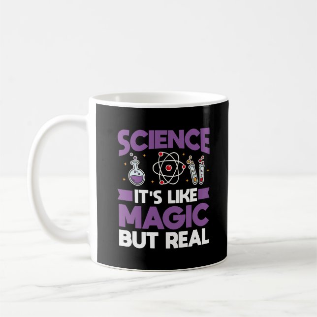Mug Professeur de sciences Biologie Chimie Funny (Gauche)