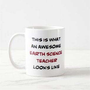 Mug professeur de sciences de la terre, génial