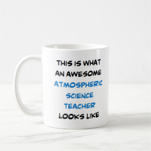 Mug professeur de sciences de l'atmosphère, génial