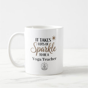 Mug Professeur de Yoga Personnalisé avec Étincelle