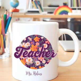 Mug Professeur Floral