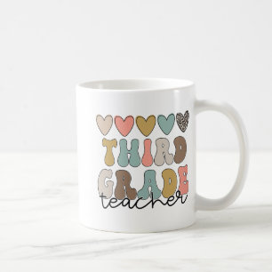 Mug Professeur Retro Premier Jour De L'École Enseignan