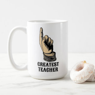 Mug Professeur Victorien Era Pointeur Modèle main