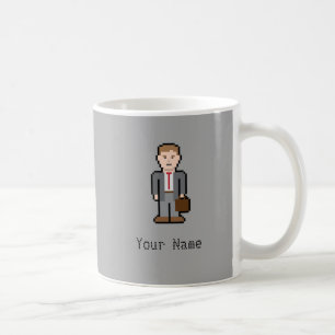 Mug Profession nommée faite sur commande de pixel
