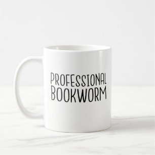 Mug Professional Bookworm - pour les bibliothécaires, 