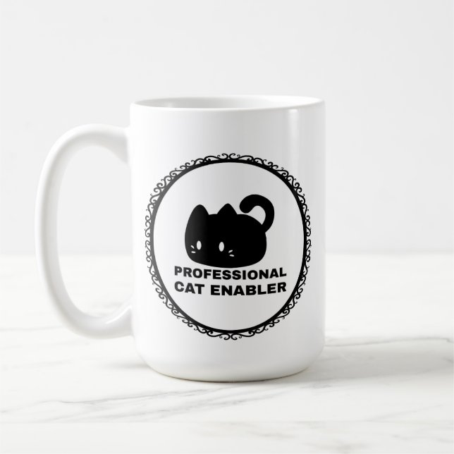 Mug Professional Cat Enabler (Gauche)