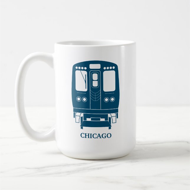 Mug Profil Blue Chicago "L" (Gauche)