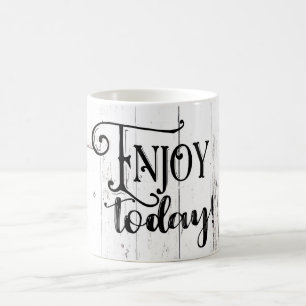 Mug Profitez de Aujourd'hui Rustique Maison de Ferme B