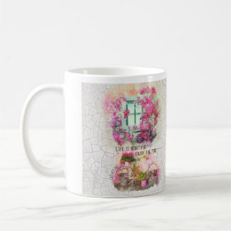 Mug Profitez De La Promenade | Vélo Aquarelle Avec Fle