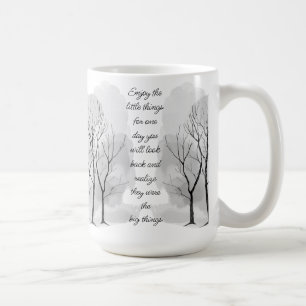 Mug Profitez des petites choses Citation de vie inspir
