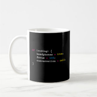 Mug Programmation Si Codage Des Casques Programmation