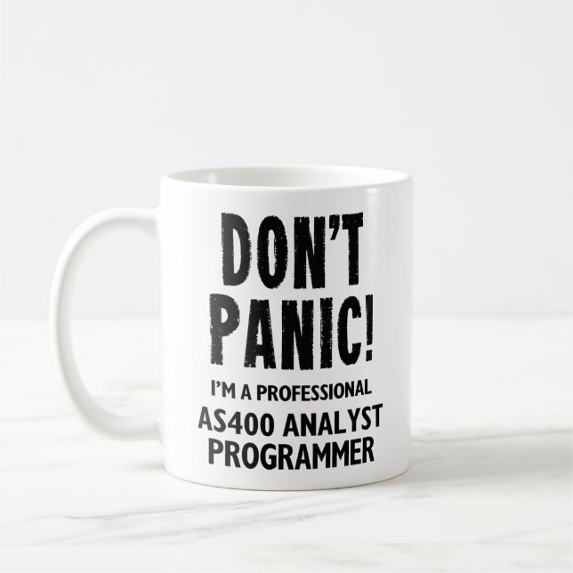 Mug Programmeur Analyst AS400 (Gauche)