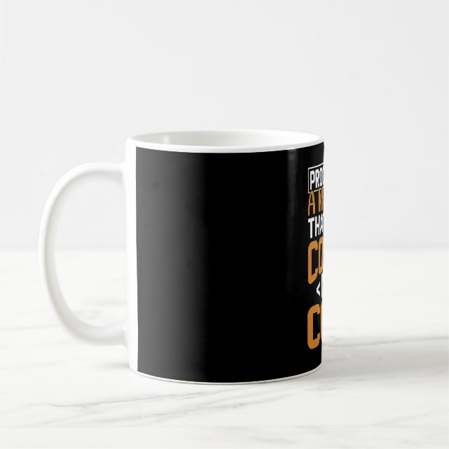 Mug Programmeur de café FC Code JavaScript Coffee Love (Gauche)