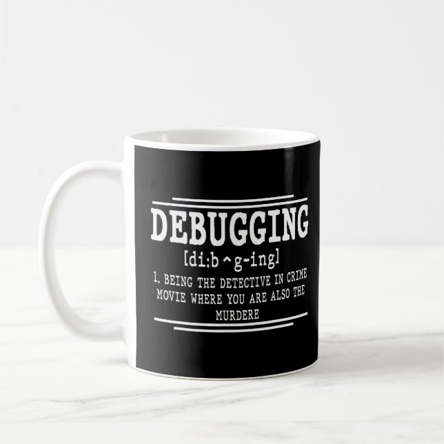 Mug Programmeur de débogage (Gauche)