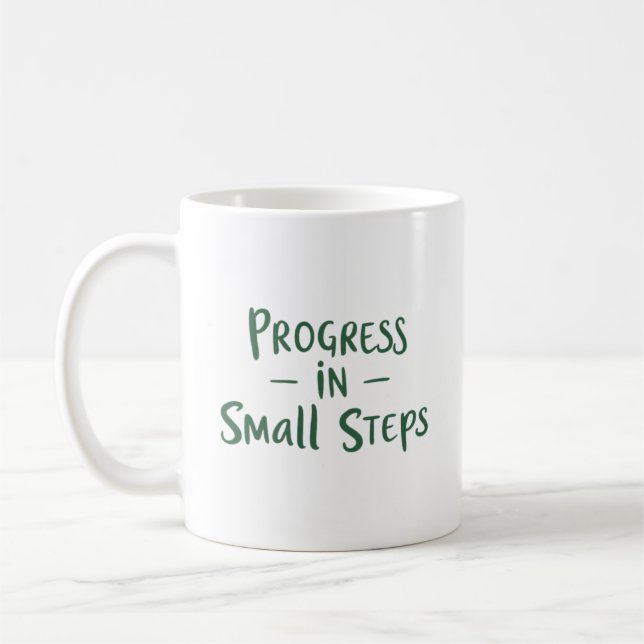 Mug Progrès par petites étapes (Gauche)