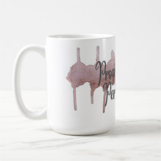 Mug Progrès sur la pâte de peinture de perfection