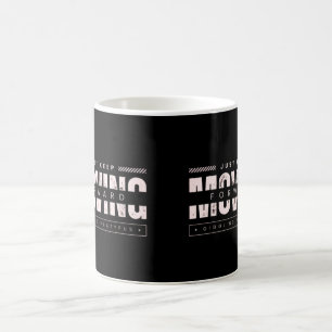 Mug Progresser pour le progrès et la croissance
