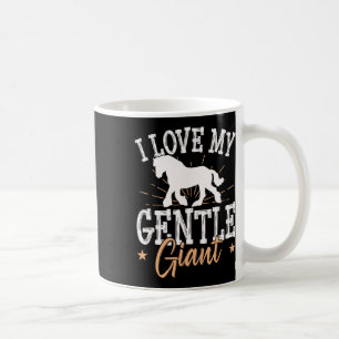 Mug Projet De Mème De Cheval Pour Un Pilote De Clydesd