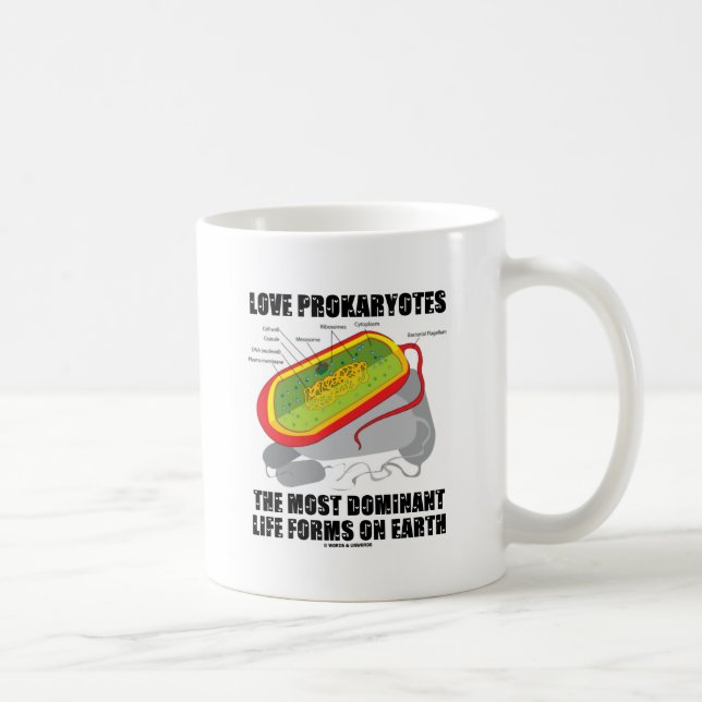 Mug Prokaryotes d'amour la plupart des formes de vie (Droite)