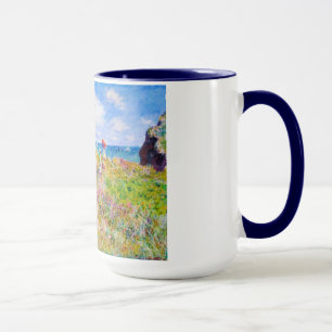 Mug Promenade de Clifftop chez Pourville Claude Monet