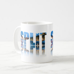 Mug Promenade divisée texte en Croatie