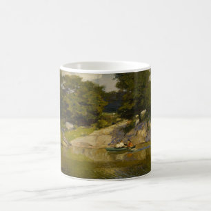 Mug Promenade en bateau sur un lac de Central Park (E.